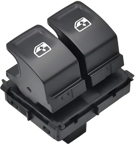 ZAMDOE 5G0959858D Bouton de Commande de vitre électrique pour VW Golf VII MK7 à partir de 2013 5 Portes hayon Bouton de Commande de fenêtre électrique Interrupteur Principal 5G0959858B 4BROCHES