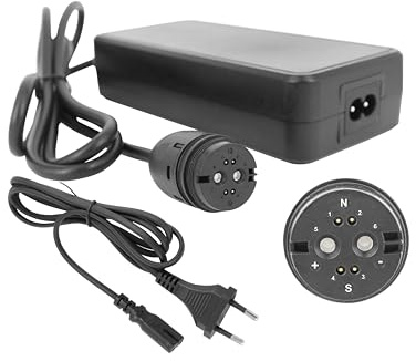 PowerSmart 42V 2A Ladegerät für 36V Lithium-Ionen Akkus mit Rosenberger Stecker für Rotwild, ZEG, BMZ, Derby Cycle