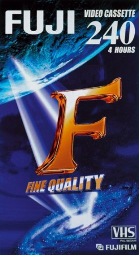 Fuji VHS E 240 F VHS-Videokassette