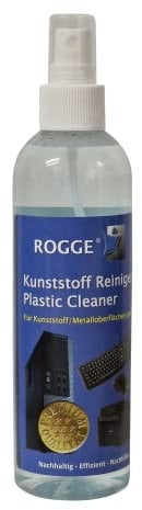 ROGGE 250ml sanfter Oberflächenreiniger für: Tastatur, PC Gehäuse, Drucker, Fax, Scanner und sonstige Kunststoffteile.