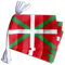 Digni Guirlande Drapeau Pays Basque - 5,9 m