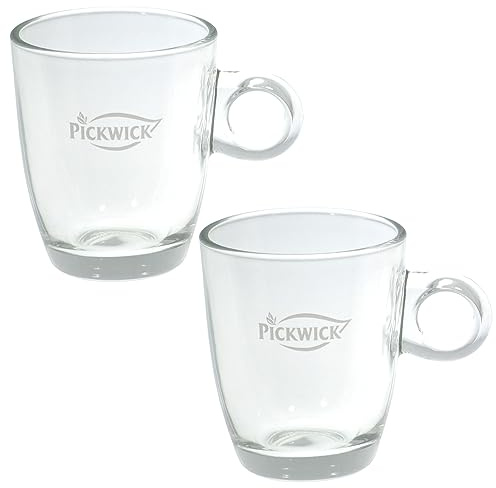 Pickwick Tee Glas, Teetasse,Tasse, Tee, Glas, small, 200 ml, 2er Pack