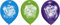 Amscan – 450302 – 6er-Packung Luftballons aus Latex, Motiv: Ninja Turtles, 23 cm