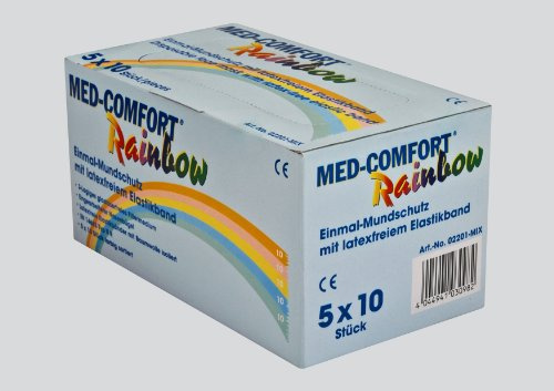 Mundschutz 3-lagig, Rainbow