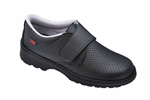 DIAN Milán-scl picado - Zapato de Trabajo Unisex-Adulto, Talla 39, Color Negro