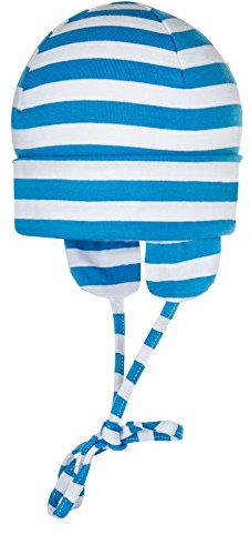 Döll Unisex-Baby Mütze Binde Jersey, Gr. 39, Türkis (Scuba Blue 3082)