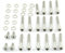 Tech-Parts-Koeln Variomatikschrauben Vario Deckel Piaggio Motor 36 Teile Edelstahl Gilera Runner Nrg Aprila Sr 51
