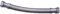 Flexible sanitaire 100cm FF 20x27 DN19 tresse/douille inox 1p