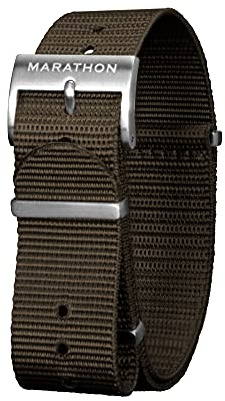 Marathon Herren-Uhrenarmband, Nylon-Defstan-Armband, Militärqualität, 22 mm