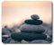 Destination Vinyl Ltd Stacked Zen Stones Pebble Beach Yoga Mouse Mat Pad Computer PC Laptop Gaming Office Home Desk Accessory Gadget 16982