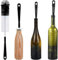 16in Extra Long Black Bottle Cleaning Brush Cleaner for Washing Narrow Neck Beer, Wine, Carafe, Yeti, Brewing Bottles