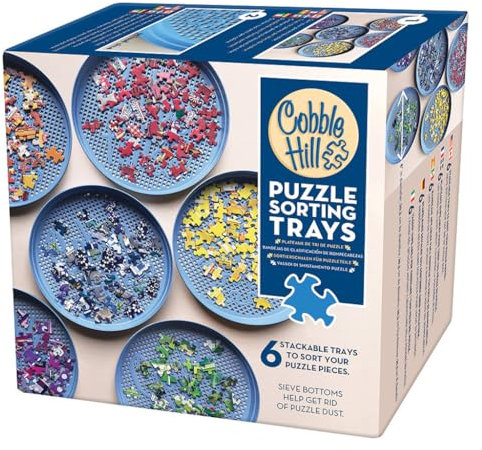 Cobble Hill - Puzzle Sorting Trays - Pack of Six Trays