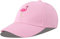 LANGZHEN Baumwolle Sonnenhut Baumwolle Baseball Cap Adjutable Strapback Fit Mädchen Jungen Kind (M-Pink Flamingos)