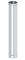 Schornstein - Längenelement EW einwandig 1000mm Länge und 140mm Durchmesser, 0,6mm Wandstärke, Edelstahl