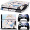 BUCEN Anime Für PS4 Skin Für Konsole Und Controller Vinyl-Aufkleber, Für PS4 Aufkleber Wrap Cover Skin Full Set Langlebig Kratzfest 23236 Kratzfest