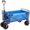 Bollerwagen faltbar, Strandwagen klappbar, Handwagen Strand, Gartenwagen, Faltwagen, Leiterwagen, Faltbollerwagen, Beach Trolley, ziehwagen, klappbollwagen, klappbollerwagen, pollerwagen (Königsblau)