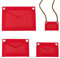 WADORN 3 Stile Filz-Geldbörsen-Organizer-Einsatz, Filz-Taschen-Organizer Tasche in Tasche Multi-Pocket-Einsatz Liner Pochette Envelope Bag Insert Conversion Kit Aufbewahrungszubehör, 6/10/15,9cm breit