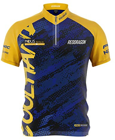 RED DRAGON Luke Humphries ''Cool Hand'' Dart Shirt - groß