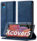 Handyhülle für Samsung Galaxy Xcover 5 Hülle Leder [Mit Xcover 5 Schutzfolie] für Samsung Xcover 5 Hülle Klappbar Leder Flip Wallet Stoßfeste Case Schutzhülle Klapphülle Galaxy Xcover 5 Hülle Holster