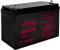Batteria 12V 100Ah CICLICA Ricaricabile AGM Deep Cycle Solare Camper Barca Nautica UPS Sicurezza Veicoli Elettrici Impianti fotovoltaici SCARICA LENTA