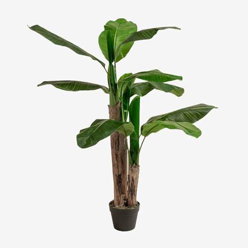 SKLUM Pianta di banano artificiale decorativa 140 cm - ↑140 cm