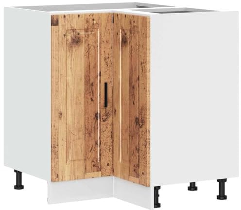 vidaXL Base ad Angolo Cucina Porto Legno Antico in Legno Multistrato