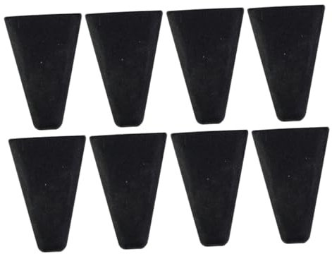 Cabilock 8pcs Silicone Air Fryer Rack Feet Sleeves for Ninja Air Fryer Dishwasher Safe Stackable Dehydrator Racks Stable Press Cooker Rack Feet Pads Ideal for Cooking and Baking