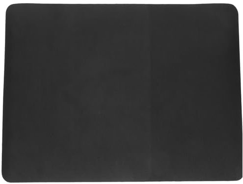 Kichvoe Mini Fridge Mat Absorbent Silicone Refrigerator Drip Pan for Safe Anti- for Kitchen Countertops Bar Areas and Appliances Black