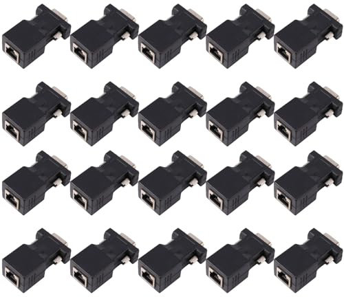 Hlxnyami 20X VGA Extender A LAN CAT5 CAT6 RJ45 Adattatore di Rete