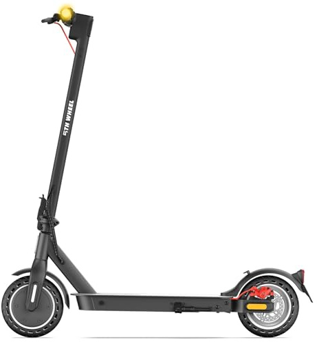5TH WHEEL E Scooter mit Straßenzulassung, 8,5 Zoll E Roller, Max 32km Reichweite 20km/h, Elektro Scooter bis 120kg, Blinker und APP, Doppelte Stoßdämpfung, Duale Bremssystem E Roller Erwachsene