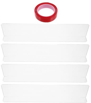 Alasum 4pcs Pet Window Sill Protector for Dogs Cats Plastic Windowsill Guard Window Edge Protection for Home Windowsill