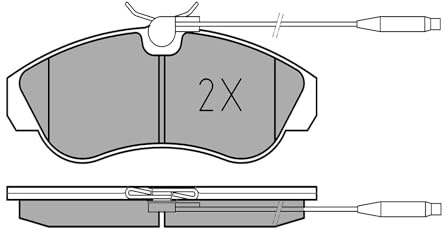 Meyle 025 217 9919/W Brake Pad Set, disc brake