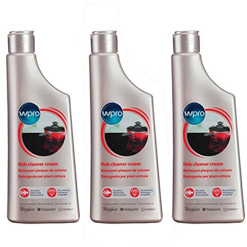 Hotpoint Induction, Glass Ceramic & Glass Hob Degreaser Cleaner Cream (250ml, Pack of 3)