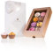 CHOCOLISSIMO - Schokolade Geschenk - 8 handgemachte Cupcake Pralinen - Weihnachtsschokolade, Geschenk zu Weihnachten, Nikolaus, Advent - für Frauen, Männer, Eltern, Mama, Papa - Xmas Cupcakes