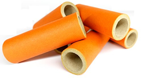 PyroPowders.de Pappröhre, Brown, 18/25,5/75 mm, verschiedene Stückzahlen auswählbar (50)