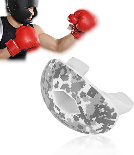 Mundschutz für Sport, Zahnschutz, lebensmittelechtes TPR für junge Erwachsene, für Boxen, Rugby (#1)