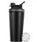 DR.PREPARE Protein Shaker Bottle 20oz, Stainless-Steel Sports Water Bottle, BPA-Free Shaker Cup with Double-Wall, Twist-On Cap, Mixing Ball, Protein Powder Funnel for Gym, Sports and Travel