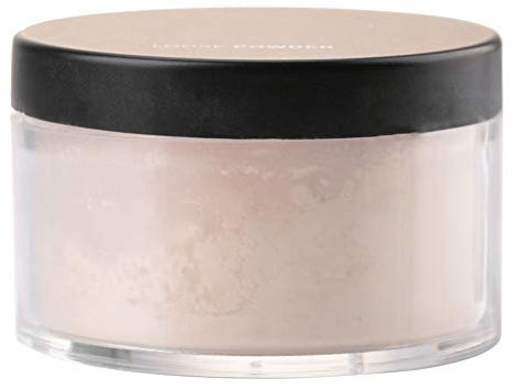 Face Loose Powder, Makeup Setting Wasserfestes Puder zur Ölkontrolle Lang anhaltendes Aufhellen(Elfenbeinweiß)