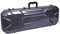 Crossrock Custodia per violino in fibra di carbonio modello PC Hard Shell adatta 4/4 stile zaino completo (CRA920VFBK)