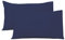 Bronwen Mathews® Brushed Microfiber Housewife Pillowcases Navy 2 Pack of Standard Pillow cases 50x75 cm, Non Iron Soft Breathable Wrinkle and Fade Resistant (Standard Pillowcases, Navy)
