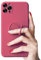 Rokmym Coque de protection fine en silicone pour iPhone 11 Pro Avec anneau de support à 360° Doublure intérieure en microfibre Anti-chocs Pour support magnétique de voiture Pour iPhone 11 Pro