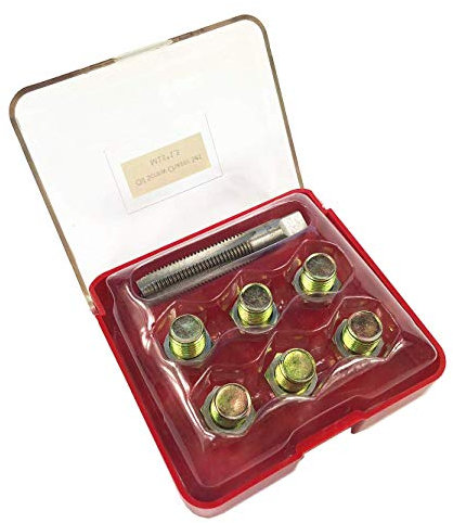 BestsQ Reparatursatz für Öl-Ablass-Gewinde M13*1.25 Ölablassschraube Reparatur Ölwanne Gewinde