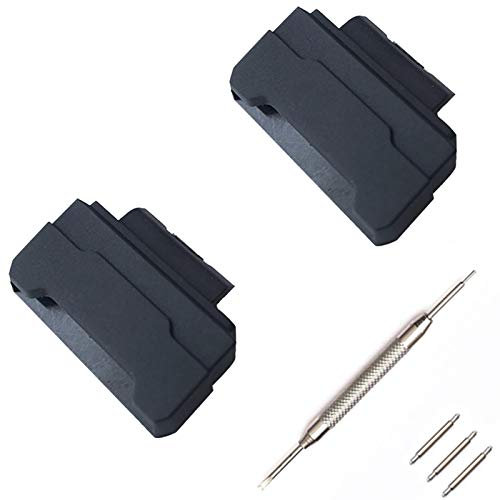 Hijiawee Conversion Nylon Band Adapter Kit Durable Connector Compatible with Casio G-Shock GR8900/DW90151/DW6900/DW5600/GW5610/GW9400/GDF-100/GA100/GD120/GL-7200 Series Accessory (Black)