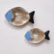 Stranddekoration für Zuhause oder Ozean, Fisch-Hängedekoration, Wandkunst, Küstendekoration, Ozean, Badezimmer-Dekoration, Fisch-Dekor für Badezimmer, Terrasse oder Pool. Holz Vintage