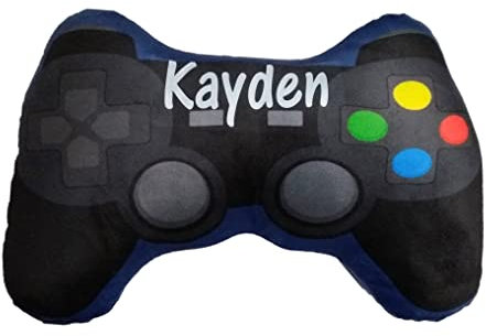 Game Controller Shaped Gaming Personalised Cushion Gift