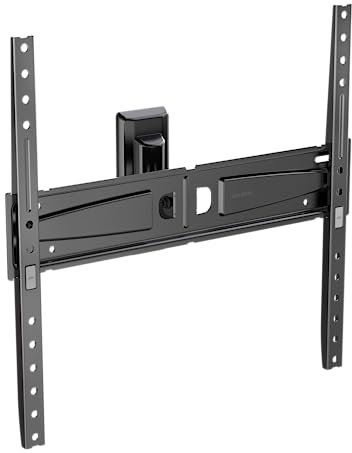 Meliconi FLATSTYLE FTR400 Support TV Mural inclinable, support pour TV à écran Plat de 40 à 65, support VESA 200-300-400, portée 45 kg, Noir