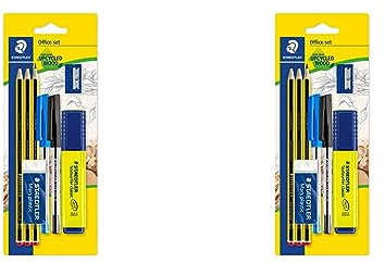 STAEDTLER 60 BK-4 Assorted Stationery Pack (Pack of 2)