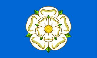 yorkshire county flag fridge magnet handmade in uk