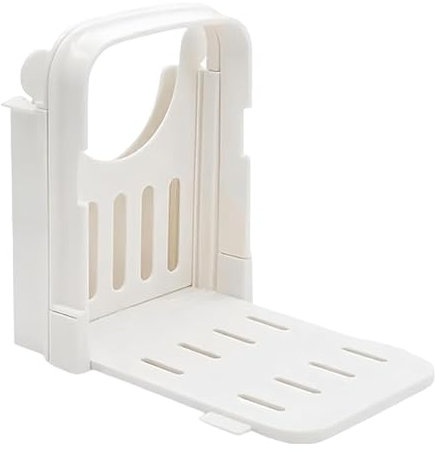 Manual Bread Slicer | Foldable Slicer Guide for Bread - Food-Grade Bread Cutter for Sandwiches, Hollow Bread Slicing Tool for, Bagels, Cheese