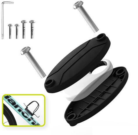 Fahrradhalterung für Samsung SmartTag 2 Fahrrad Halterung, Universeller SmartTag 2 Halter Hülle, Wasserdichter Versteckt Fahrrad GPS-Geräte, Fahrrad Tracker für Diebstahlschutz